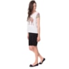 SCALON - BLUSA T-SHIRT GOODLUCK ESTAMPA ELEFANTE - BRANCO