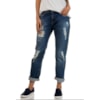SCALON - CALÇA JEANS BOYFRIEND DETALHE RASGADO - JEANS SCALON - CALÇA JEANS BOYFRIEND DETALHE RASGADO - JEANS