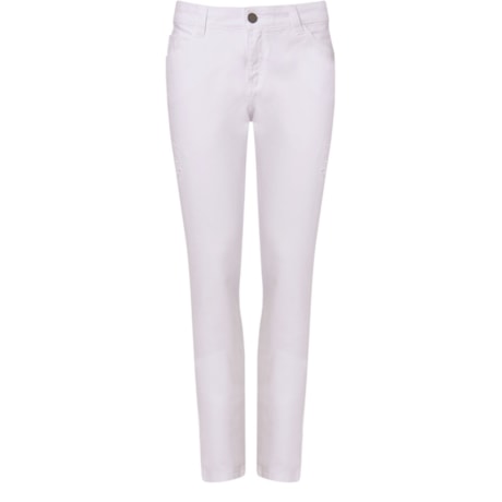 SCALON - CALÇA SARJA BOYFRIEND IVETE - BRANCO