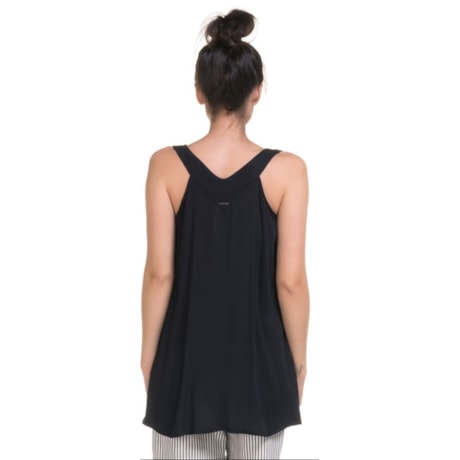 SCALON - REGATA MAXI VISCOSE MAQUINETADA - PRETO