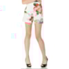 SHORT CHOLET CINTURA ALTA ESTAMPADO - OFF WHITE