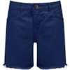 SHORTS AMBICIONE BOYFRIEND SARJA COLOR BARRA DESFIADA - MARINHO
