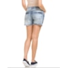 SHORTS AMBICIONE JEANS SUPER STONE RASGOS - JEANS