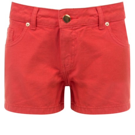 SHORTS AMBICIONE SARJA COLOR - CORAL