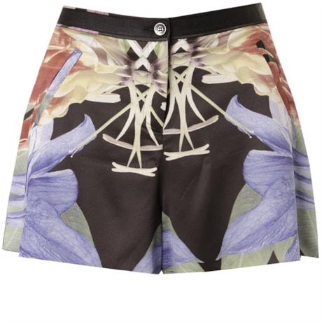 SHORTS VICTÓRIA RÉGIA - FLORAL