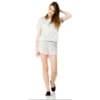 SHORTS WALK TRENDY RECORTES - GELO