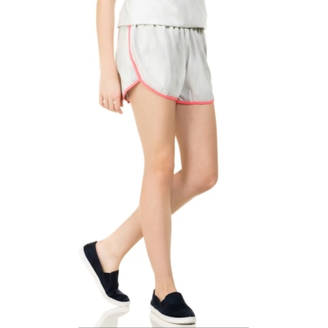 SHORTS WALK TRENDY RECORTES - GELO