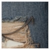 SHOULDER - CALÇA JEANS BOYFRIEND C/CORRENTES - JEANS