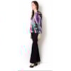 SHOULDER - CAMISA CREPE ESTAMPADA DET COURO OMBRO - LILÁS