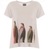 T-SHIRT 100% VISCOSE PINGUINS - BRANCO
