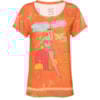 T-SHIRT CANTÃO PIN UP - LARANJA