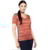 T- SHIRT CANTÃO SILK CAMI MANGA CURTA - TELHA