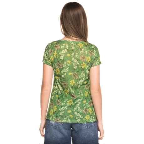 T- SHIRT CANTÃO SILK SATURDAY - VERDE