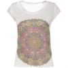 T-SHIRT CAPITOLLIUM ESTAMPA MANDALA - OFF WHITE