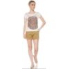 T-SHIRT CAPITOLLIUM ESTAMPA MANDALA - OFF WHITE