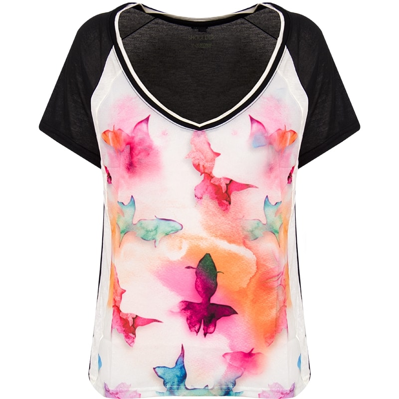 T-SHIRT PEIXINHOS COLORIDOS - OFF WHITE