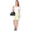 T-SHIRT QUADRADA COM DOIS BOLSOS - OFF WHITE