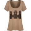 T-SHIRT STONADA TRÊS MONKEIS - KHAKI
