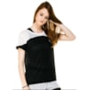 T-SHIRT WALK TRENDY - PRETO