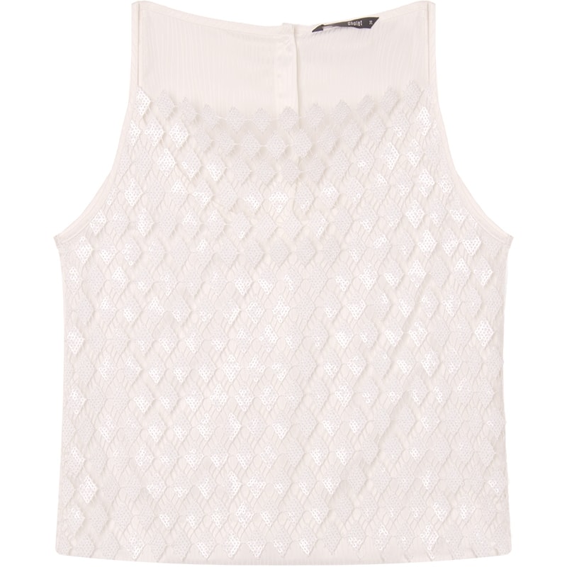 TOP CROPPED CETIM COM RENDA PAETÊ - OFF WHITE TOP CROPPED CETIM COM RENDA PAETÊ - OFF WHITE