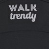 TOP WALK TREND TIRAS - PRETO