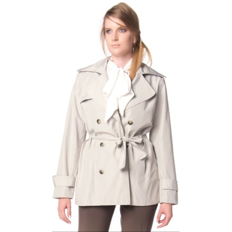 TRENCH COAT  ANTHOLOGIA  MEMORY 3/4 - BERINJELA