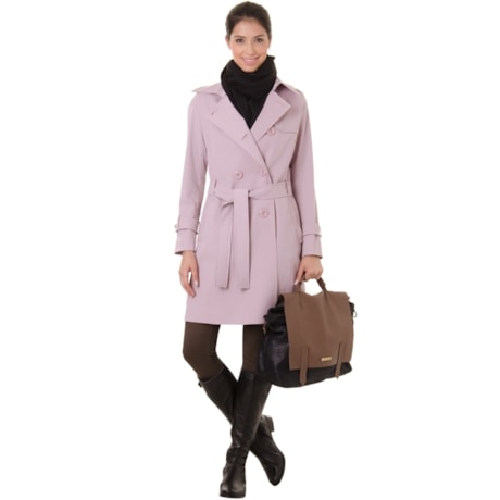 TRENCH COAT GABARDINE RIVIERA - AREIA