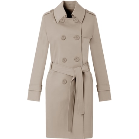 TRENCH COAT GABARDINE RIVIERA - AREIA