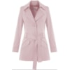 TRENCH-COAT GABARDINE YOSHI - ROSÊ TRENCH-COAT GABARDINE YOSHI - ROSÊ