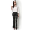 TRIBECA - CAMISA CREPE GOLA PADRE 2 BOLSOS - OFF WHITE