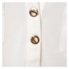 TRIBECA - CAMISA CREPE GOLA PADRE 2 BOLSOS - OFF WHITE