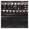 TRIBECA - SAIA EVASÊ COURO FAKE CÓS REBITE/STRASS - PRETO