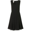 TRIBECA - VESTIDO CREPE LISO - PRETO