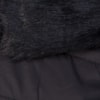 VERBELLA - JAQUETA VISTA COBERTA GOLA PELO - PRETO