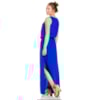 VESTIDO ADRIENNE CAPITOLLIUM LONGO DETALHES GOLA PREGAS - ROYAL