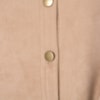 VESTIDO AMÍSSIMA SUEDE UTILITÁRIO COM BOLSOS - KHAKI