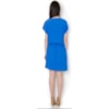 VESTIDO BLUSÊ CREPE - AZUL