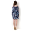 VESTIDO BLUSÊ SHIFFON - MARINHO