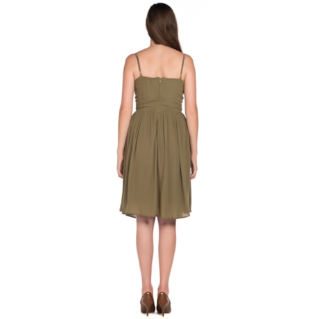 Vestido Botão e Bolso Vestido Botão e Bolso