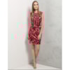VESTIDO C/ COMBINAÇÃO - VERMELHO
