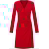 VESTIDO CACHE COUER LONGUETE - VERMELHO