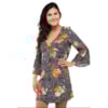 VESTIDO CANTÃO CURTO BLU - AZUL