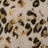 VESTIDO CETIM ANIMAL PRINT - OFF WHITE
