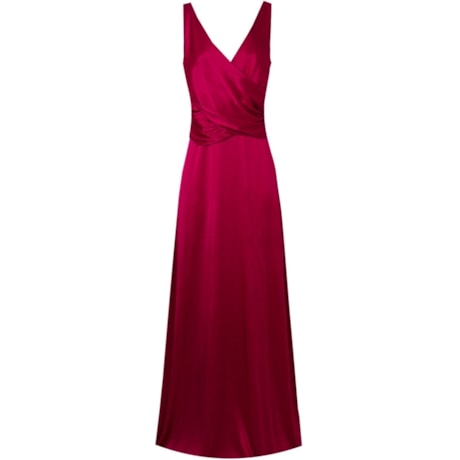 VESTIDO CETIM SEDA DRAPEADO - PINK VESTIDO CETIM SEDA DRAPEADO - PINK