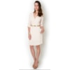 VESTIDO CHEMISE EM VISCOSE MANGA 3/4 - PINK VESTIDO CHEMISE EM VISCOSE MANGA 3/4 - PINK