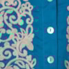 VESTIDO CHEMISE VISCOSE C/ BORDADO - AZUL