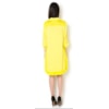 VESTIDO CHEMISE VISCOSE COM SEDA - AMARELO