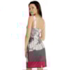 VESTIDO CURTO BORDA BARROCA PRENE MAGNOLIA - CINZA