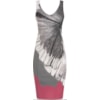 VESTIDO CURTO BORDA BARROCA PRENE MAGNOLIA - CINZA