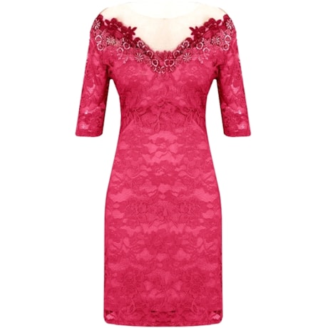 VESTIDO CURTO C/ DECOTE NAS COSTAS - PINK VESTIDO CURTO C/ DECOTE NAS COSTAS - PINK